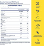 Ritual Multivitamínico Postnatal para Mujeres - 60 Cápsulas - 30 Dosis - Sabor Cítrico