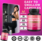 Inositol Complex – Myo-Inositol y D-Chiro Inositol 40:1 con Berberina y Extractos Botánicos – 60 Cápsulas