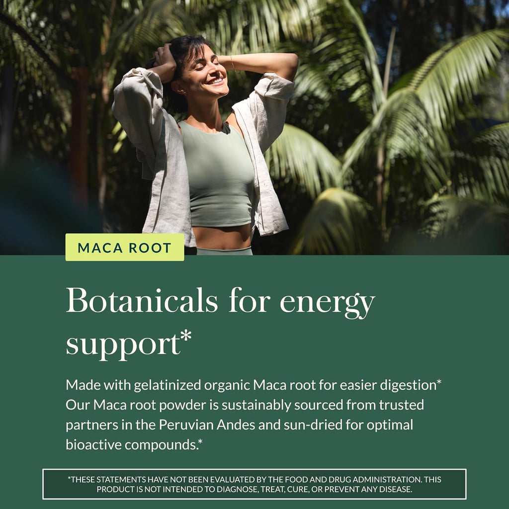 Gaia Herbs Maca en Polvo - Orgánica y Gelatinizada - 227 g (8 oz)