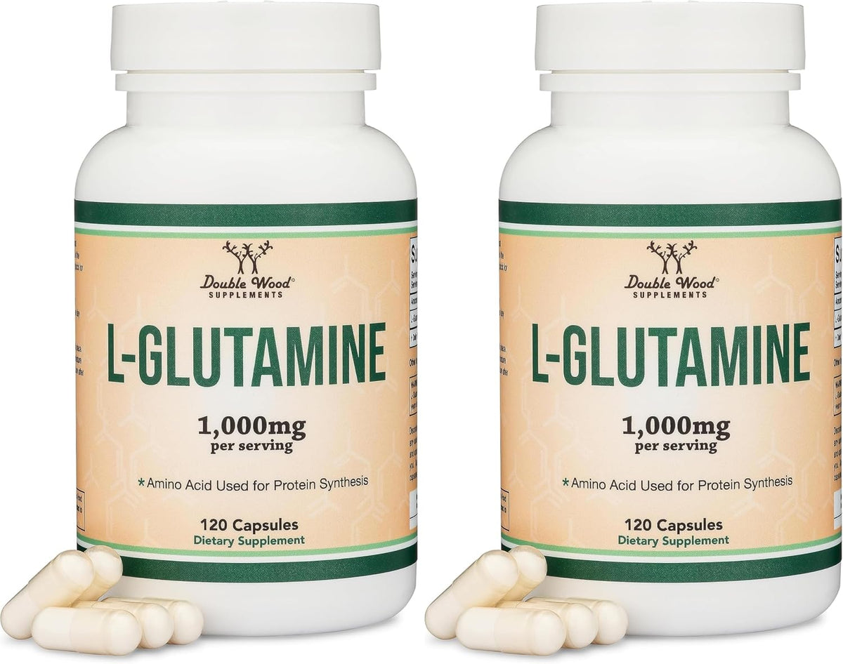 L-Glutamina en Cápsulas - 1000mg por Ración (120 Cápsulas) – Image 6