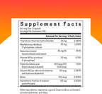 Seeking Health B Complex MF – Complejo de Vitaminas B con Folato, Niacina y Ácido Folínico – 100 Cápsulas