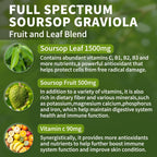 Gotas Líquidas de Graviola Orgánica 2000mg con Vitamina C