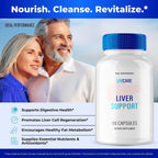 LivCare Cápsulas - Suplemento Avanzado Todo Natural (3 Paquetes)