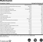Celebrate Vitamins Bariatric Multivitamin without Iron - Post Gastric Bypass and Gastrectomy - Vitamins A, B, D, E and Minerals (90 Capsules)