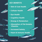 Nulo Omega 3-6-9 Aceite de Pescado para Perros y Cachorros – Apoya la Salud de la Piel, el Pelaje, las Articulaciones y el Corazón – 473 ml
