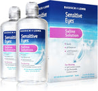 Bausch + Lomb Sensitive Eyes Plus Saline Solution - 3-pack 710 mL bottles