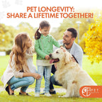 Pet Longevity SAM-e 100 mg – Complemento para el Hígado y Articulaciones para Gatos y Perros Pequeños – 50 Comprimidos con Recubrimiento Entérico