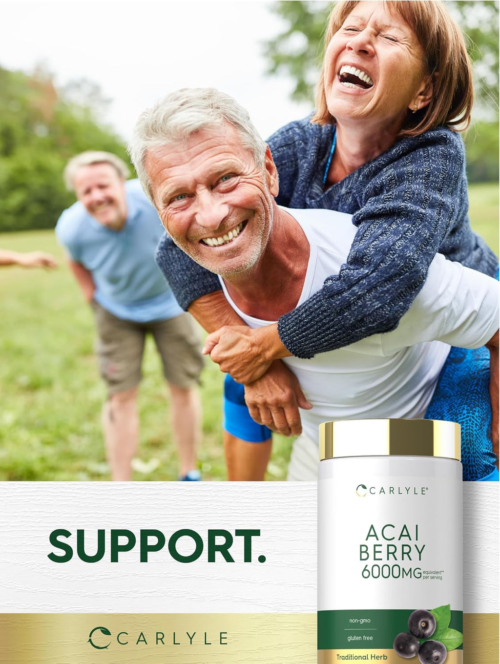 Carlyle Acai Berry – 250 Cápsulas | Complemento Alimenticio de Extracto Tradicional