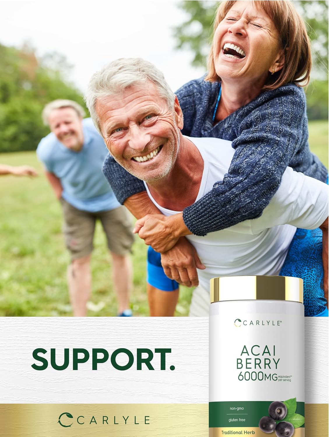 Carlyle Acai Berry – 250 Cápsulas | Complemento Alimenticio de Extracto Tradicional