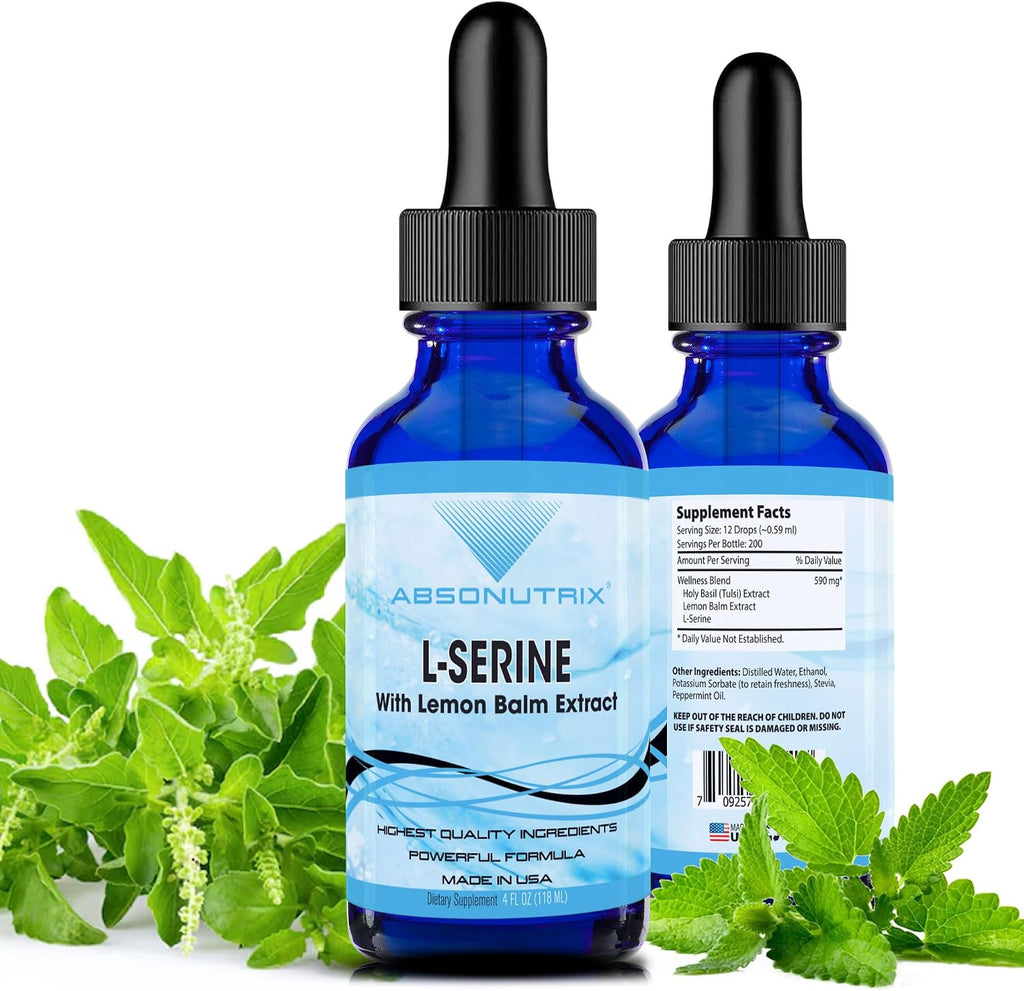 Absonutrix L-Serine Complex 500 mg - 118 ml (4 oz) Líquido - 200 Raciones