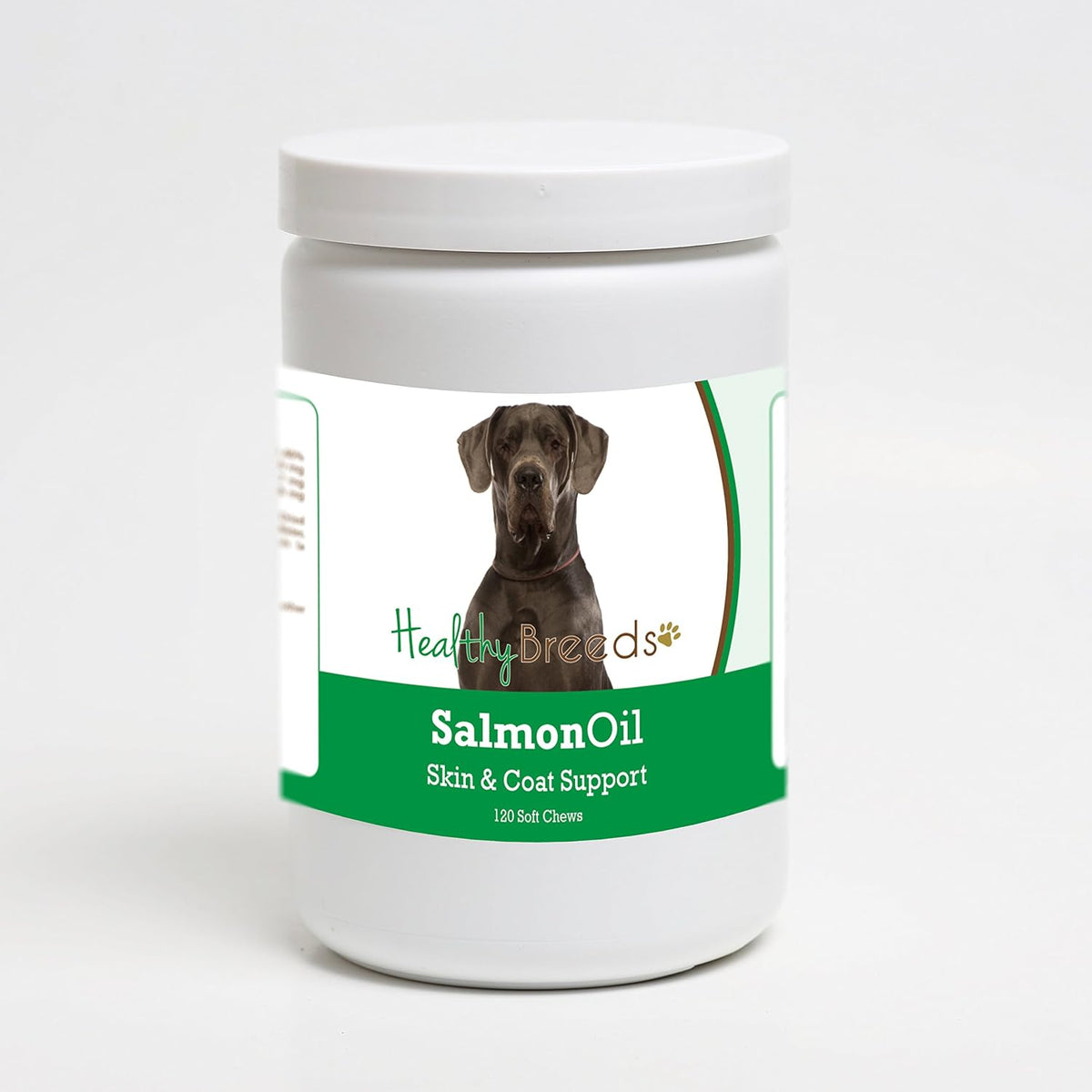 Healthy Breeds Great Dane Salmon Oil Soft – Piel y pelaje: Ayuda a mantener la barrera cutánea saludable, – Image 1