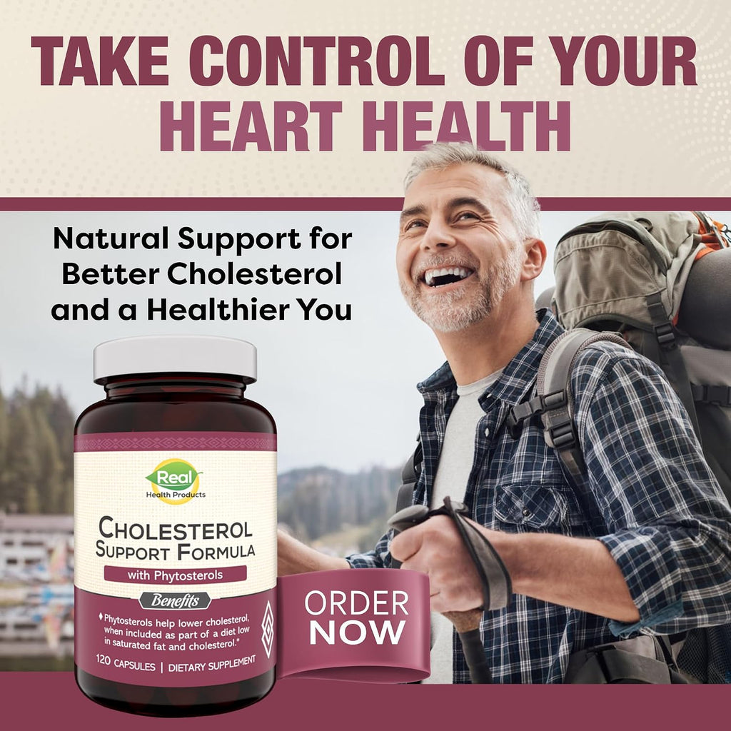 Advanced Cholesterol Health Complex con Esteroles Vegetales - 120 Cápsulas