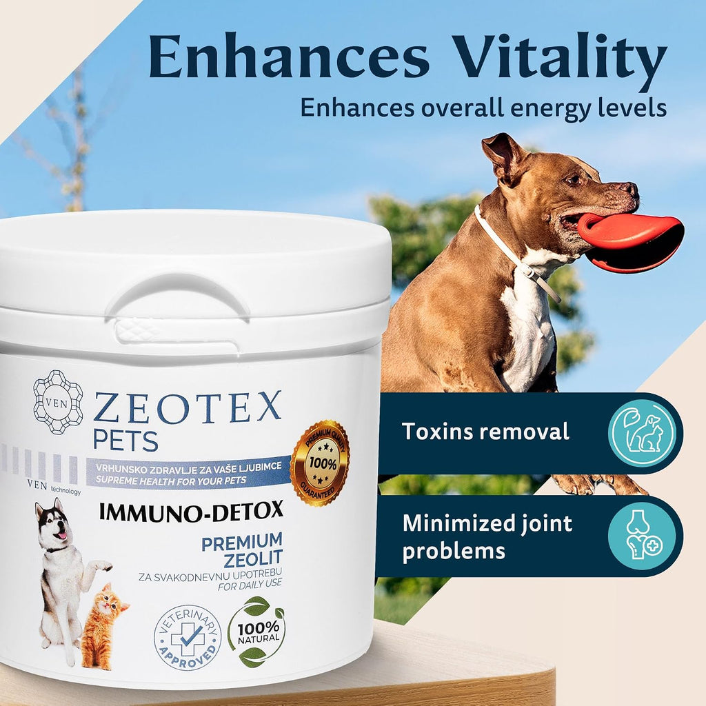 Zeotex Zeolit en Polvo 100% Natural - Complemento para la Inmunidad y Detox - 350g
