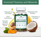 Salaam Nutritionals Multivitamínico en Gominolas para Adultos, 11 Vitaminas y Minerales, 90 Gominolas (Pack de 3)