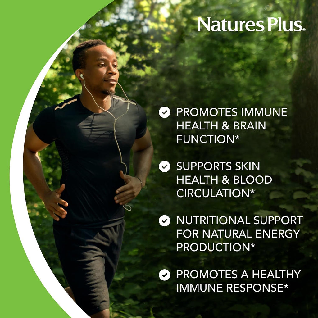 NaturesPlus Niacinamida 1000 mg, Liberación Sostenida - 90 Comprimidos