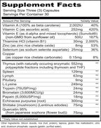 Priority One Vitamins Immuno Caps 90 Cápsulas – Apoyo al Sistema Inmunitario