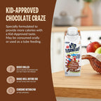 BOOST Kid Essentials 1.0kcal Bebida Nutricional Equilibrada para Niños, Chocolate Craze, 240 ml (Pack de 24)