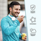 Dr. Mercola Vitamin C-PAK con Quercetina - Apoyo Inmunitario Diario - Zinc y Vitamina D3 - Sin Gluten - Sabor Naranja Efervescente - 30 Sobres