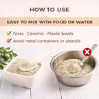 Calcium Bentonite Clay for Pets – 100% Natural Mineral Powder