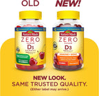 Nature Made Zero Sugar Vitamin D3 Gummies 2000 UI (50 mcg) - 110 Gominolas