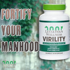 Virility - Potencia Masculina | Zinc (10 mg), Lecitina de Girasol (1200 mg), Extracto de Apio (1000 mg), Raíz de Maca (250 mg) | 120 Cápsulas