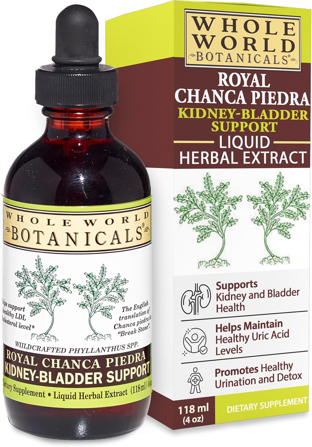 Royal Chanca Piedra – Extracto Líquido 4 oz – Apoyo Renal y Vesical