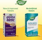 Nature's Way Alpha Betic - Multivitamínico para diabéticos, 30 comprimidos
