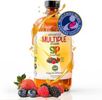 Multivitamínico Líquido para Niños – 31 Vitaminas y Minerales Veganos + 20 Extractos de Frutas y Verduras – Sin Azúcar, Gluten ni Saborizantes Artificiales – 473 ml
