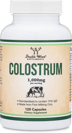Suplemento de Calostro Bovino, 120 Cápsulas, 1.000 mg por Porción