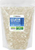 XPRS Nutra Cápsulas Vacías Tamaño 1 - 5000 Unidades - Cápsulas de Gelatina Bovina Transparentes para Rellenar Suplementos