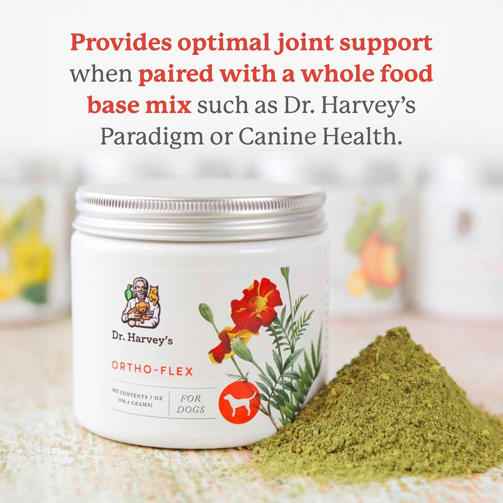 Dr. Harvey's Ortho-Flex Suplemento Herbal para Cadera y Articulaciones para Perros (200 g)