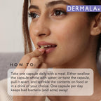 Dermala #FOBO SUPPLEMEANT to Be Acné - Suplemento con Prebióticos, Probióticos, Vitaminas y Zinc