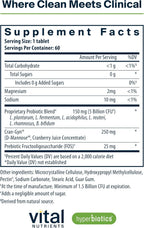 Hyperbiotics Pro Women Probióticos para Mujer | Salud Vaginal y Urinaria | 6 Cepas | 60 Comprimidos Veganos