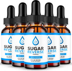 Sugar Reverse Drops, Complemento Líquido de Vitaminas y Minerales, Fórmula Avanzada (5 Envases)