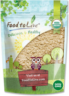 Polvo de Sacha Inchi Orgánico - Food to Live, 1 Libra (454g)