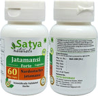 Jatamansi Forte Cápsulas 500 mg - 60 Cápsulas Vegetales - Extracto 10:1 - Satya Naturals