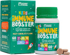 MOMMY HANA Suplemento Inmunitario Infantil con Vitamina D, Colostro y Prebiótico - 60 Comprimidos Masticables Sabor Chocolate