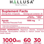 Hallusa Natural Hallgirl Aguaje Curves 1000mg – Cápsulas para el Bienestar Femenino