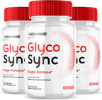 Glyco Sync Cápsulas (3 Pack) - Fórmula Avanzada de Equilibrio y Apoyo Articular con Ingredientes Naturales para Hombres y Mujeres, 180 Cápsulas