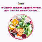 Centrum Menopausia Apoyo Sofocos Multivitamínico Completo con geniVida, 30 Comprimidos