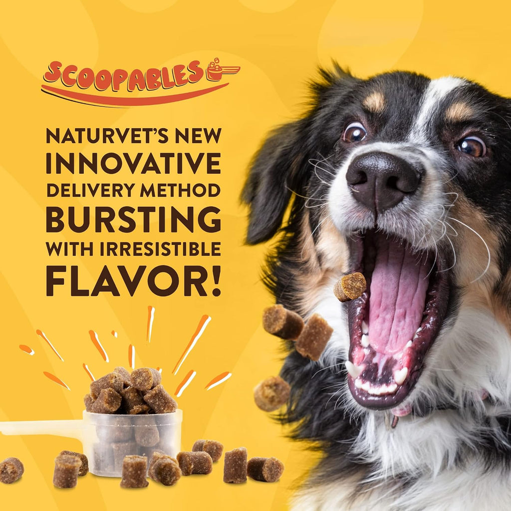 NaturVet Scoopables Multivitamínico Completo para Perros - Sabor a Bacon Ahumado - 312g