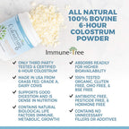 100% Bovine Colostrum Powder, 120 Servings (184 g)