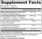LIVELY VITAMIN CO. Great Guts Probiotic - 25 Billion CFU - Equilibrio Intestinal - 90 Cápsulas