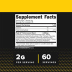 PrimaForce Peak O2 Training Supplement, 120g - Proprietary Blend, Non-GMO, Vegan & Gluten-Free