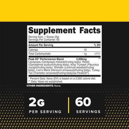 PrimaForce Peak O2 Suplemento para Entrenamiento, 120g - Mezcla Propietaria, Sin OGM, Vegano y Sin Gluten – Image 2