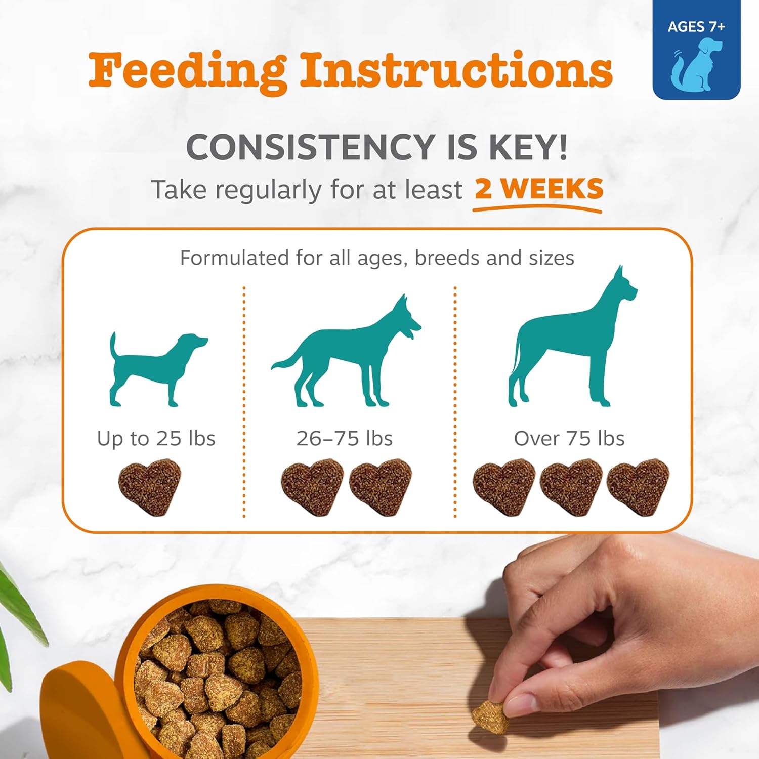 Zesty Paws Senior Advanced Calming & Cognition – Snacks blandos para perros mayores
