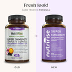 NutriRise Immunity Complex – Complejo Inmunitario con Saúco, Vitamina C, Zinc, Equinácea, Cúrcuma y Probióticos (90 Cápsulas)