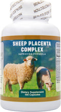 Placenta Ovina 200mg (liofilizada) - 100 cápsulas