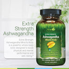 Irwin Naturals Extra Strength Ashwagandha Mind & Body Support – 60 Soft-Gels Líquidos