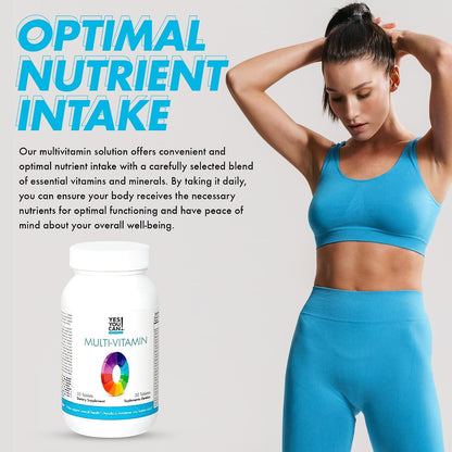 Yes You Can! Multivitamínico Diario para – Salud ósea: La vitamina D y el calcio contribuyen al mantenimiento de – Image 4